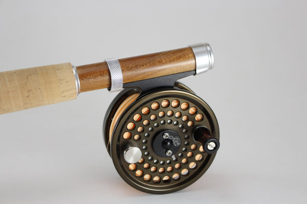 Garrison-Style slide band reel seat with maple insert – Proof Fly Fishing